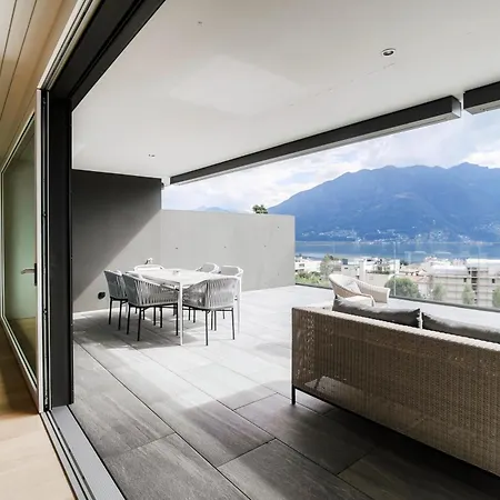 Luxury By Quokka 360 - Modern With Terrace And Amazing View Minusio